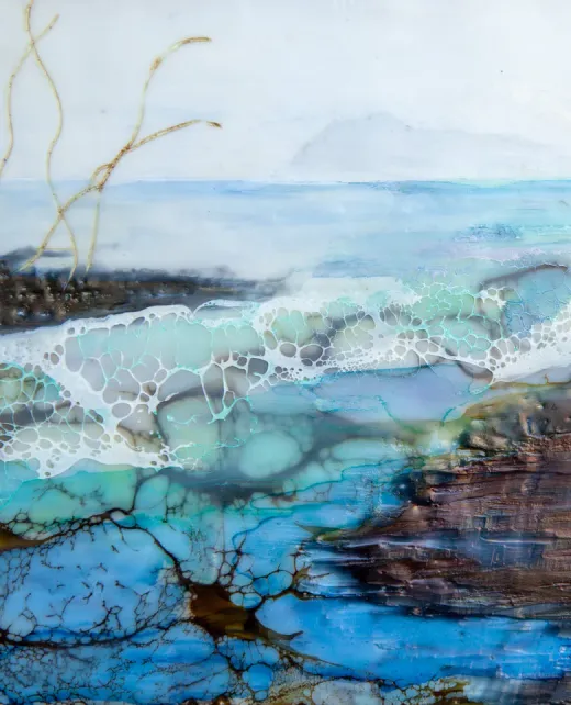 Workshop schilderen met alcoholinkt in Gouda